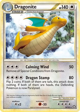 Triumphant  Dragonite  - Reverse Holofoil - Rare