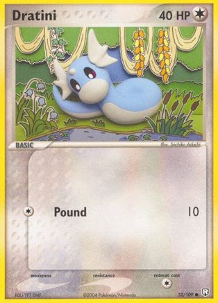 Team Rocket Returns  052/109 Dratini  - Reverse Holofoil - Common