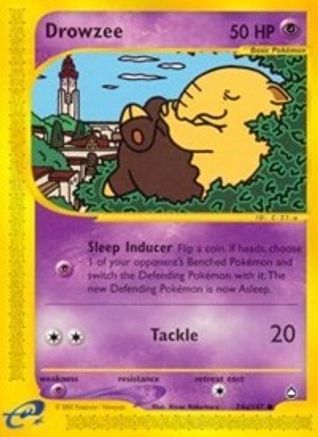 Aquapolis  74b Drowzee (74b)  - Common