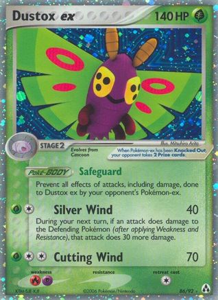 Legend Maker  Dustox ex  - Holofoil - Ultra Rare