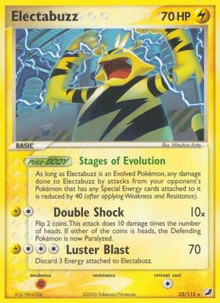 Unseen Forces /115 Electabuzz  - Rare