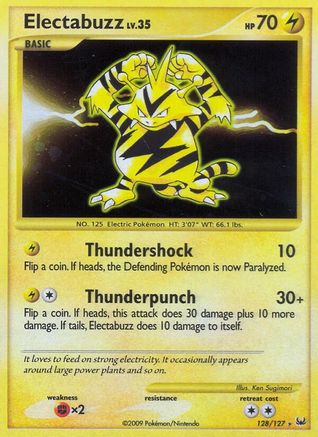 Platinum  Electabuzz  - Holofoil - Secret Rare
