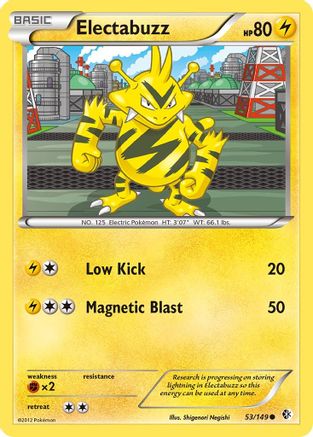 Boundaries Crossed  053 Electabuzz  - Common