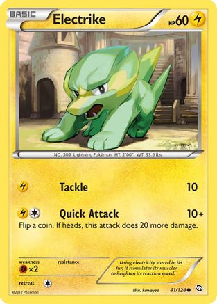 Dragons Exalted  041 Electrike (41)  - Reverse Holofoil - Common