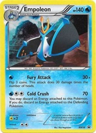 Black and White Promos  BW56 Empoleon  - Holofoil - Promo