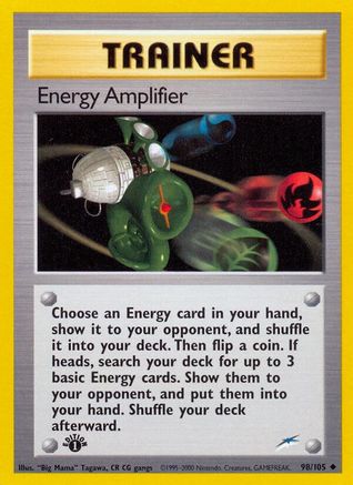 Neo Destiny  098 Energy Amplifier  - 1st Edition - Uncommon