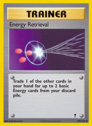 Legendary Collection  107/110 Energy Retrieval  - Uncommon