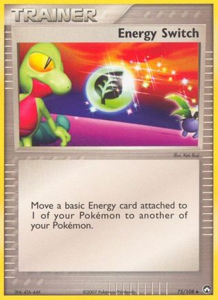 Power Keepers  075 Energy Switch  - Uncommon