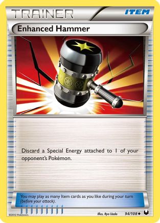 Dark Explorers  094 Enhanced Hammer  - Reverse Holofoil - Uncommon