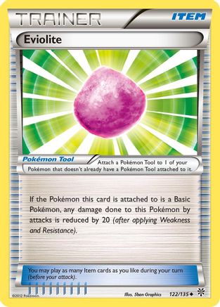 Plasma Storm  122 Eviolite  - Uncommon