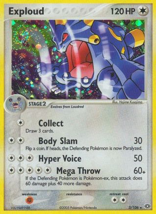 Emerald  Exploud  - Holofoil - Holo Rare
