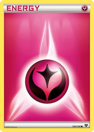 XY Base Set  140/146 Fairy Energy  - Common