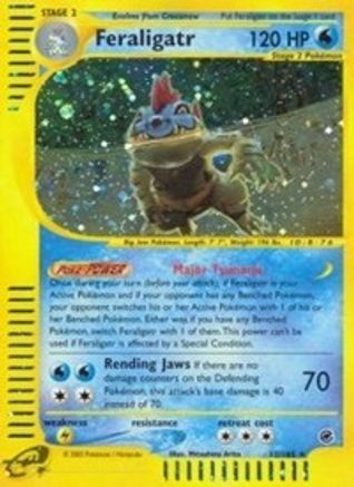 Expedition  012 Feraligatr (12)  - Reverse Holofoil - Holo Rare