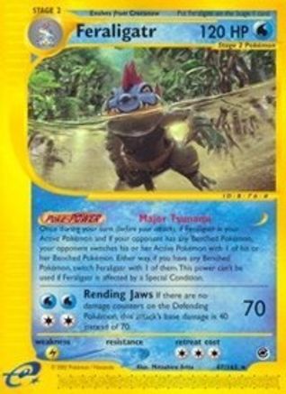 Expedition  047 Feraligatr (47)  - Rare
