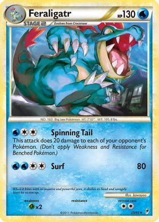 Call of Legends  Feraligatr  - Rare