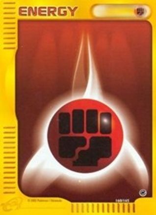 Expedition  160/165 Fighting Energy  - Reverse Holofoil - Common