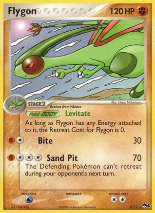 POP Series 4  Flygon  - Rare