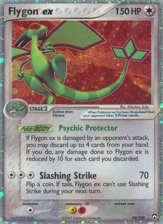 Power Keepers  Flygon ex  - Holofoil - Ultra Rare
