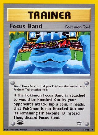 Neo Genesis  086/111 Focus Band  - 1st Edition - Rare