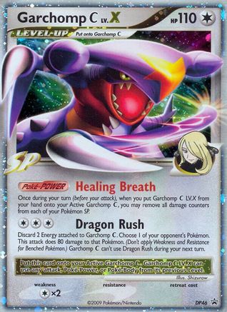 Diamond and Pearl Promos  DP46 Garchomp C LV.X  - Holofoil - Promo