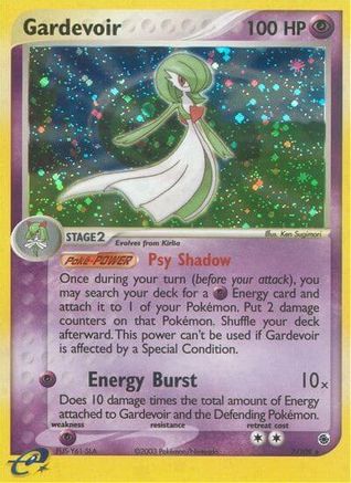 Ruby and Sapphire  Gardevoir  - Reverse Holofoil - Holo Rare