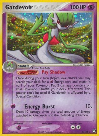 Power Keepers /108 Gardevoir  - Reverse Holofoil - Holo Rare