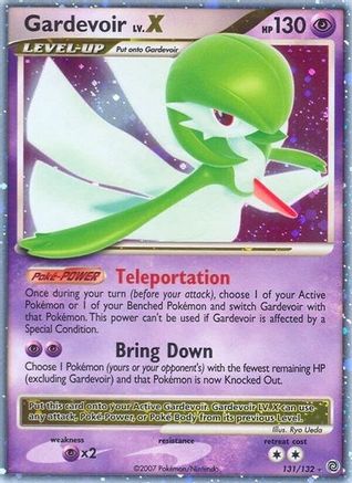 Secret Wonders  Gardevoir LV.X  - Holofoil - Ultra Rare