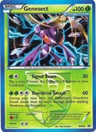 Black and White Promos  BW86 Genesect (Team Plasma)  - Holofoil - Promo