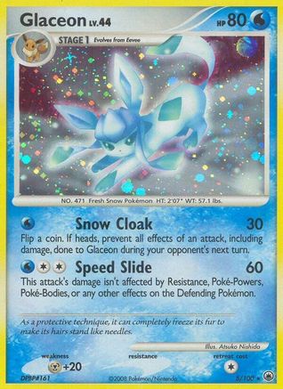 Majestic Dawn  Glaceon (5)  - Holofoil - Holo Rare