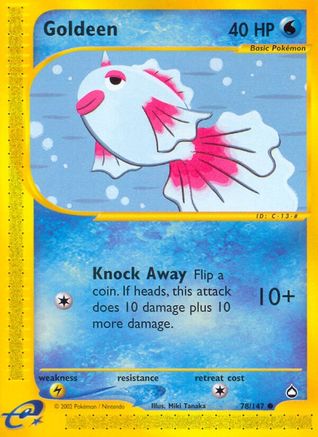 Aquapolis  078/147 Goldeen  - Common