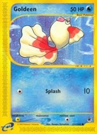 Expedition  111/165 Goldeen  - Reverse Holofoil - Common