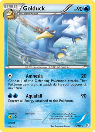 Boundaries Crossed  035 Golduck (35)  - Rare
