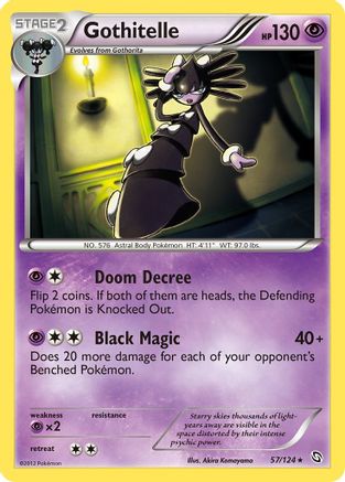 Dragons Exalted  057 Gothitelle  - Rare