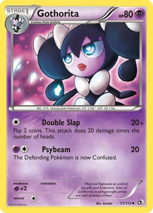 Legendary Treasures  071 Gothorita  - Reverse Holofoil - Uncommon