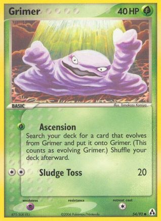 Legend Maker  054 Grimer  - Common