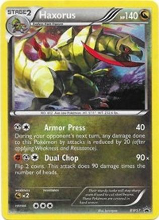 Black and White Promos  BW57 Haxorus  - Holofoil - Promo