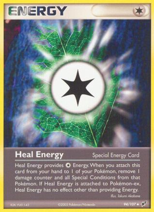 Deoxys  Heal Energy  - Reverse Holofoil - Uncommon