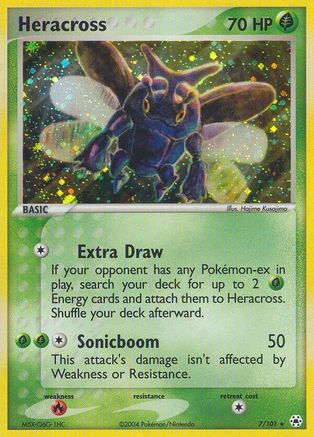 Hidden Legends  Heracross  - Holofoil - Holo Rare