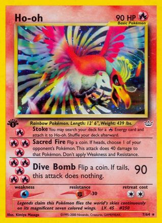 Neo Revelation  007 Ho  - 1st Edition Holofoil - Holo Rare