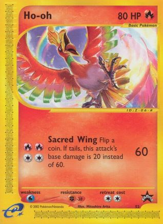 WoTC Promo  052/53 Ho-oh  - Promo