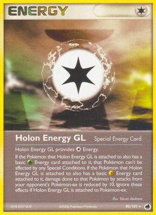 Dragon Frontiers  Holon Energy GL  - Reverse Holofoil - Rare