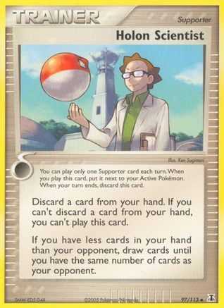 Delta Species  097 Holon Scientist  - Uncommon