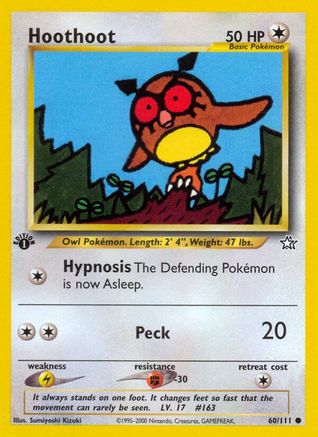 Neo Genesis  060/111 Hoothoot  - Unlimited - Common