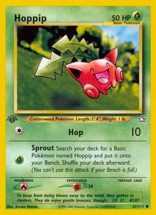 Neo Genesis  061/111 Hoppip  - Unlimited - Common
