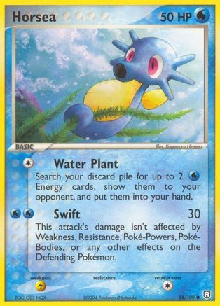 Team Rocket Returns  058 Horsea  - Common