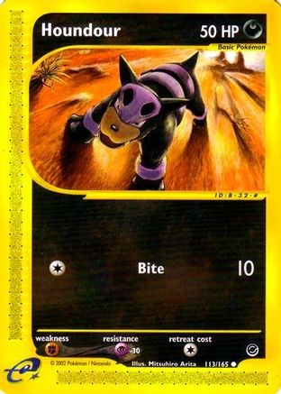 Expedition  113/165 Houndour  - Common