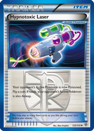 Plasma Storm  123/135 Hypnotoxic Laser (Team Plasma)  - Uncommon