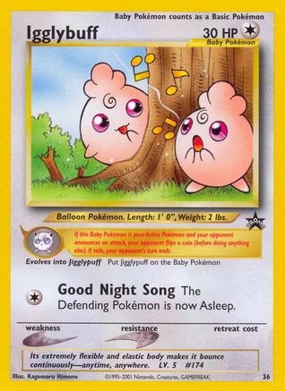WoTC Promo  036/53 Igglybuff  - Promo