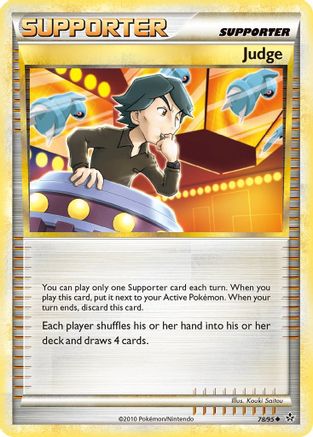 Unleashed  078 Judge  - Reverse Holofoil - Uncommon