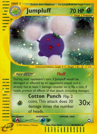 Aquapolis  H13 Jumpluff (H13)  - Holofoil - Holo Rare